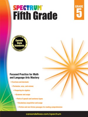 cover image of Spectrum Grade 5